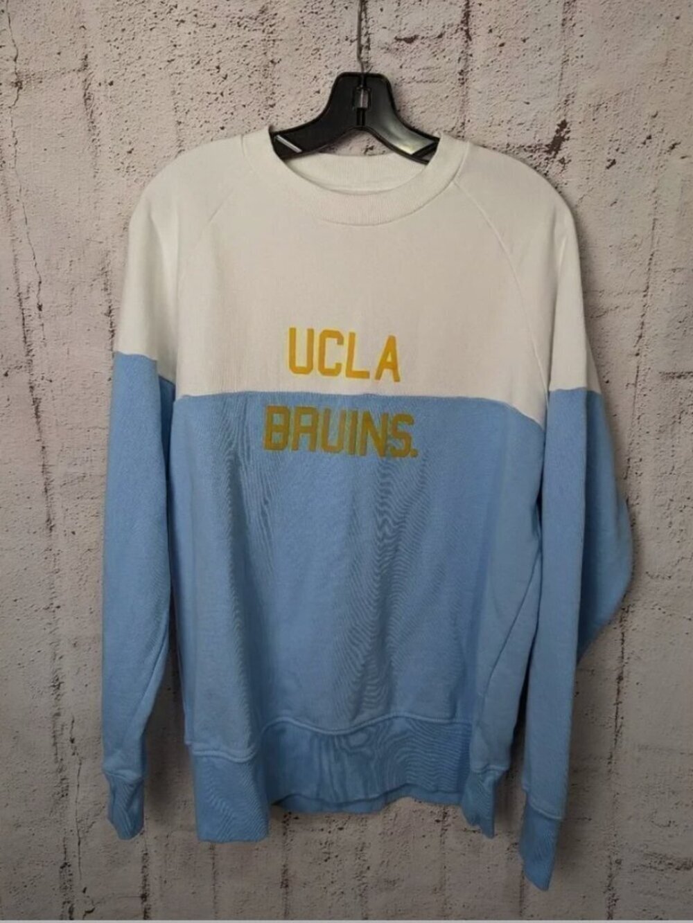 Hillflint UCLA Bruins White Blue Pullover Sweater Sweatshirt Size XL
